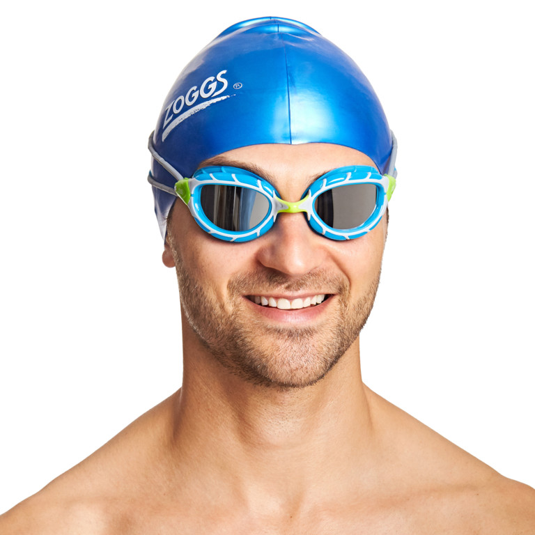 Zoggs Predator Titanium - Blue/Gray/Green - 3
