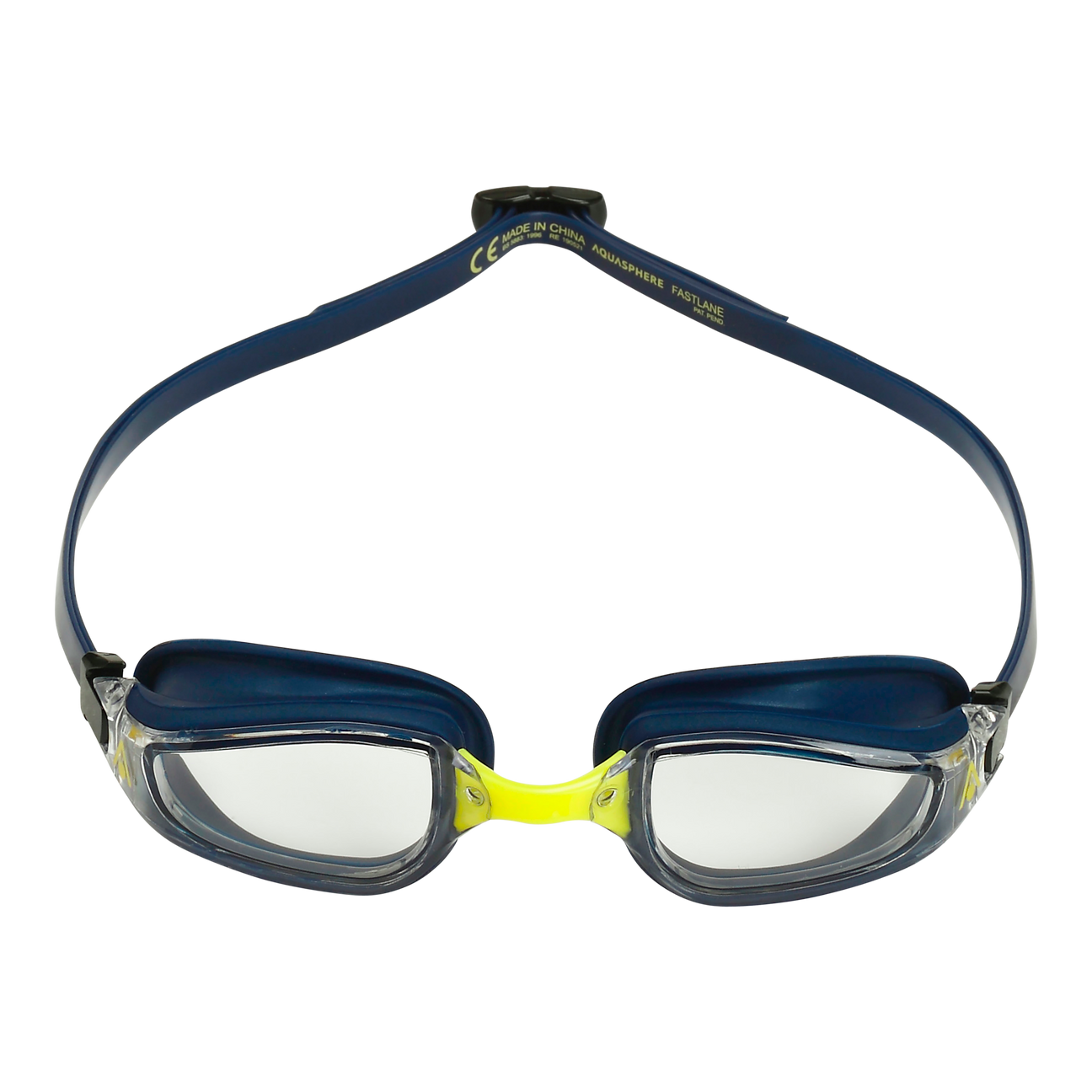 Aqua Sphere Fastlane  Black/Yellow - Clear lens