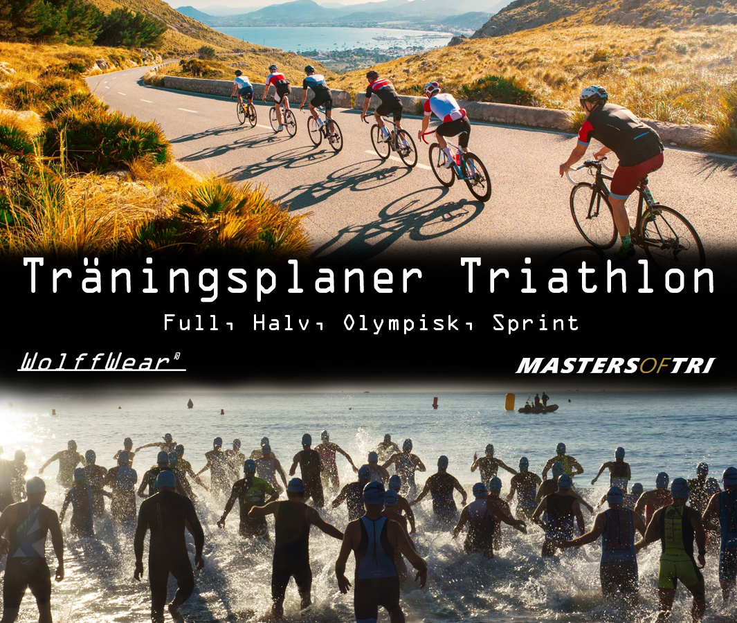 Träningsplaner Triathlon - Medeldistans Ironman MEN- By Masters of Tri