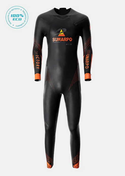 Sumarpo Victory Men's Eco Triathlon Wetsuit - 2