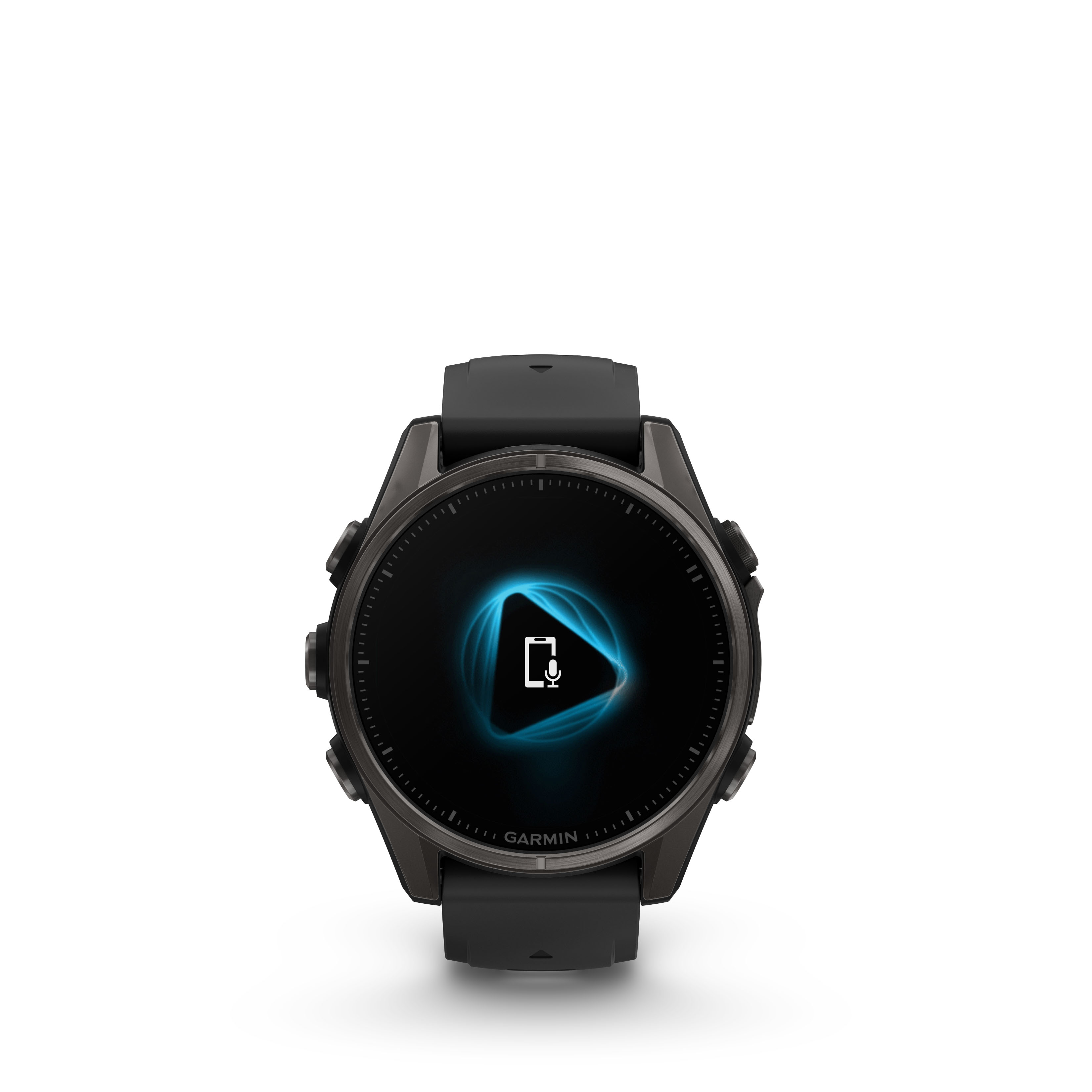 Garmin fēnix® 8 PRO -47 mm, AMOLED Sapphire, Gray DLC Titanium with Black/Stone Gray Silicone Strap - 16