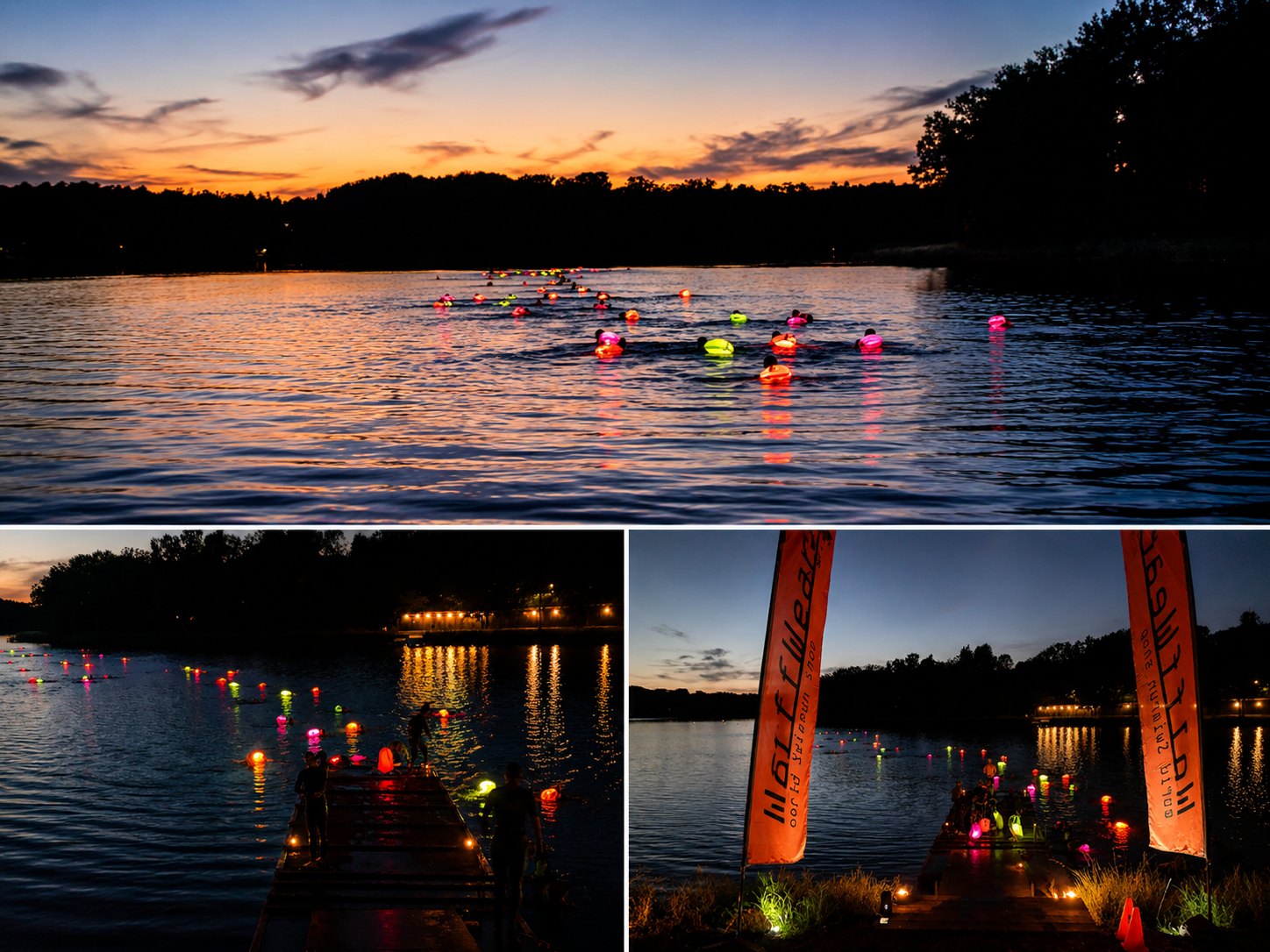 Nattsimning i Brunnsviken  1 September 2027 - 2