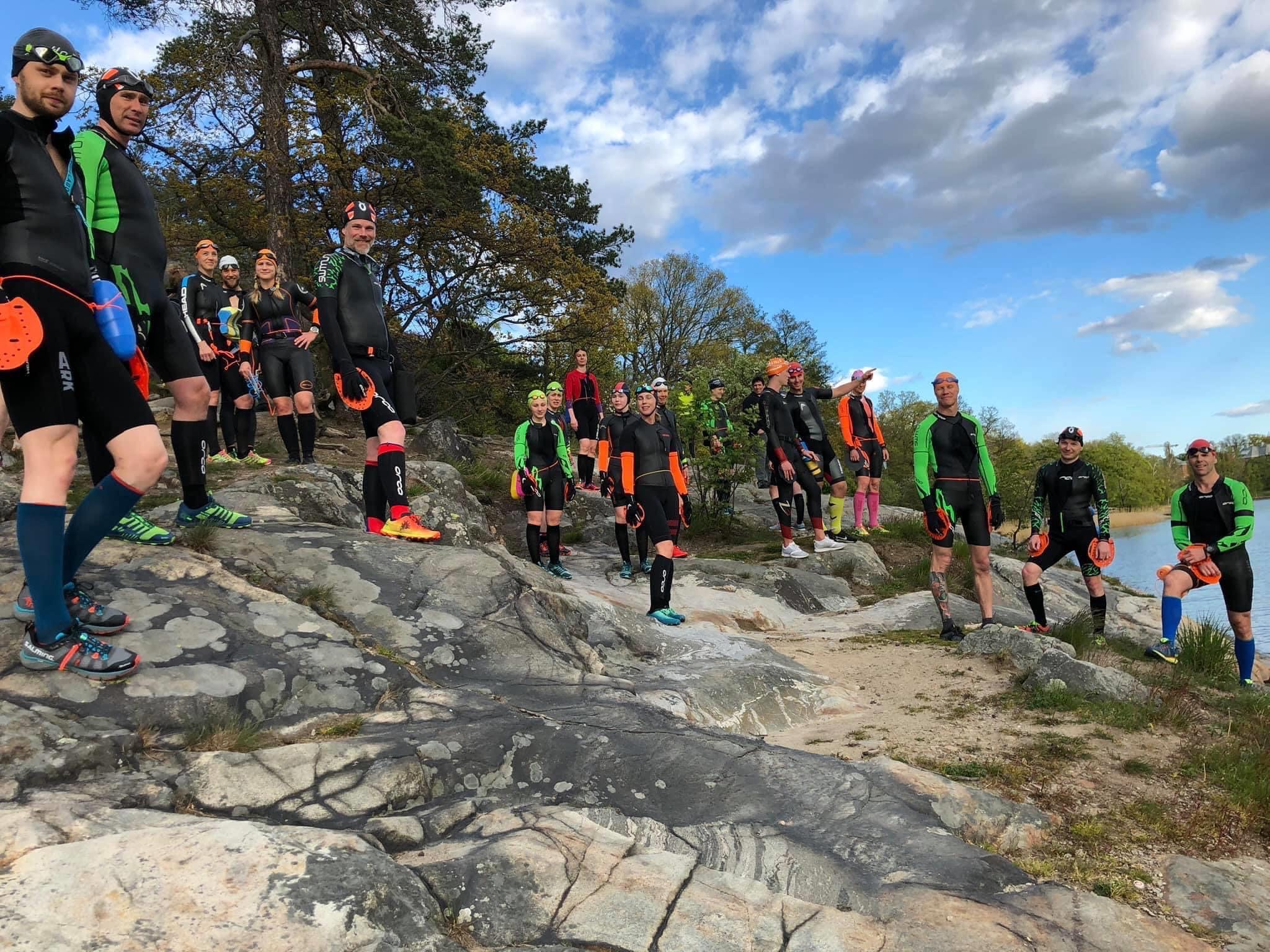 Swimrun training in Stockholm  2026  - 3