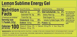 GU Energy gel - Lemon Sublime - 6