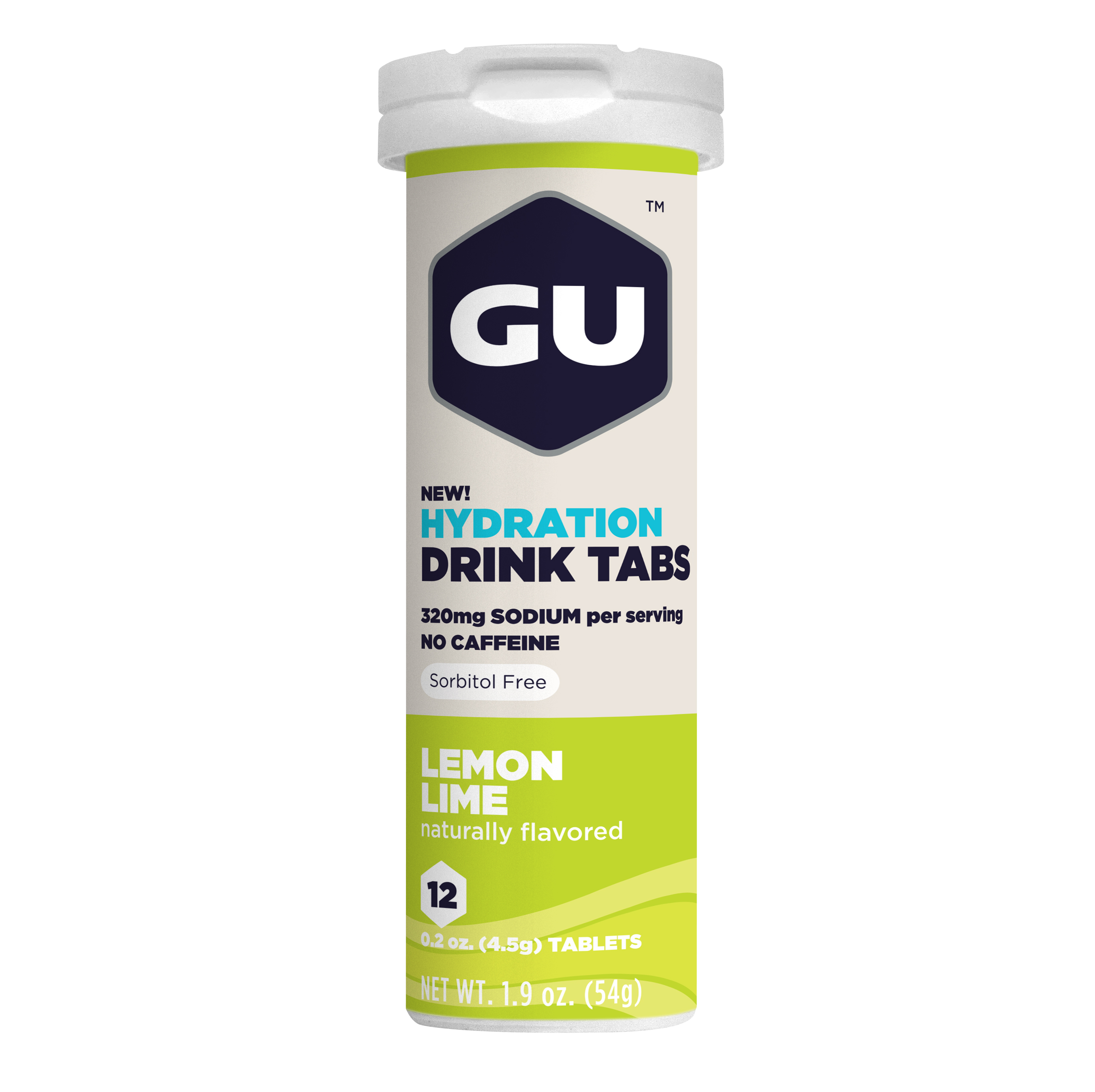 GU Hydration Drikk Tabletter - Lemon / Lime