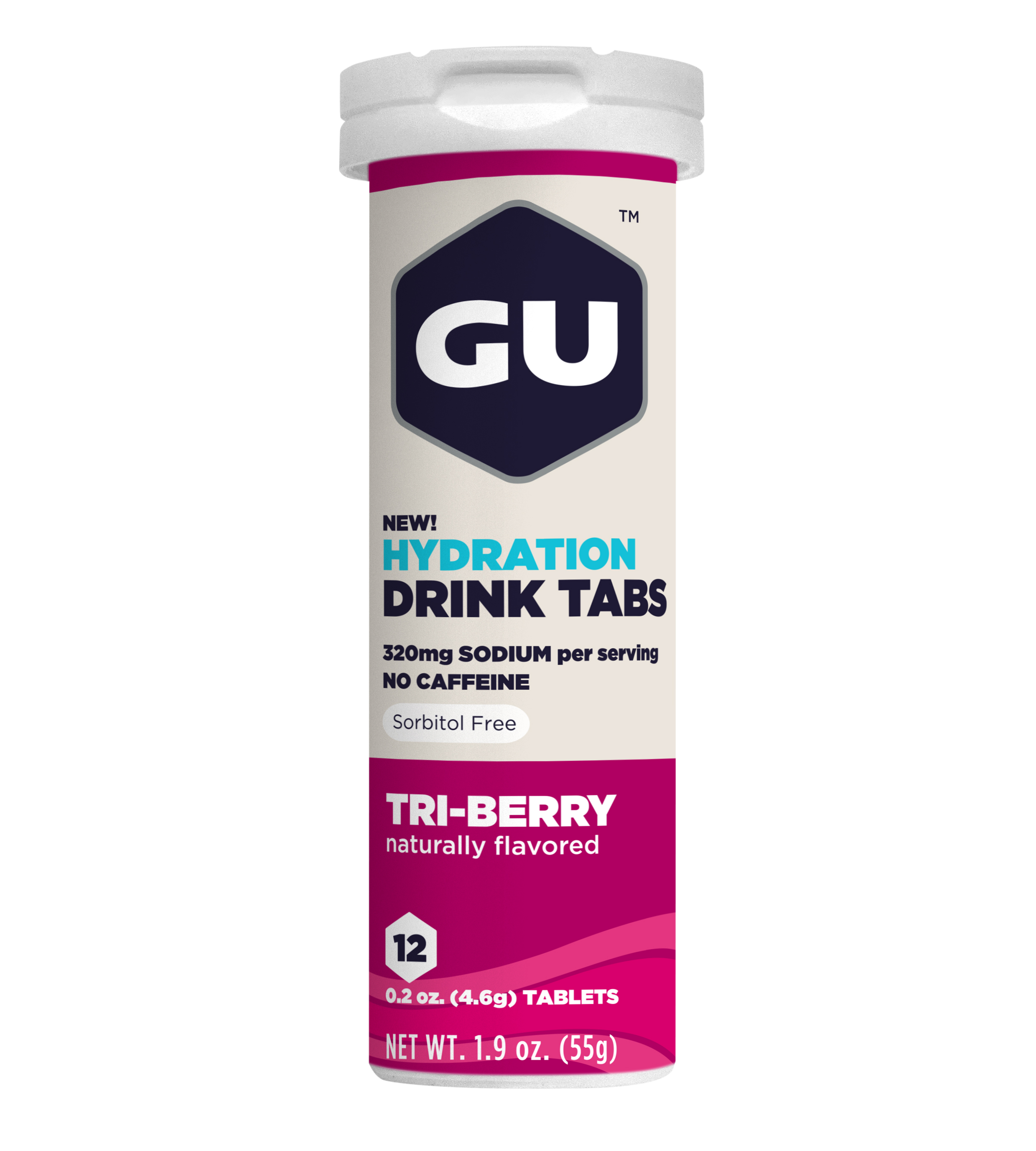 GU Hydration Drink Brausetabletten - Tri-Berry