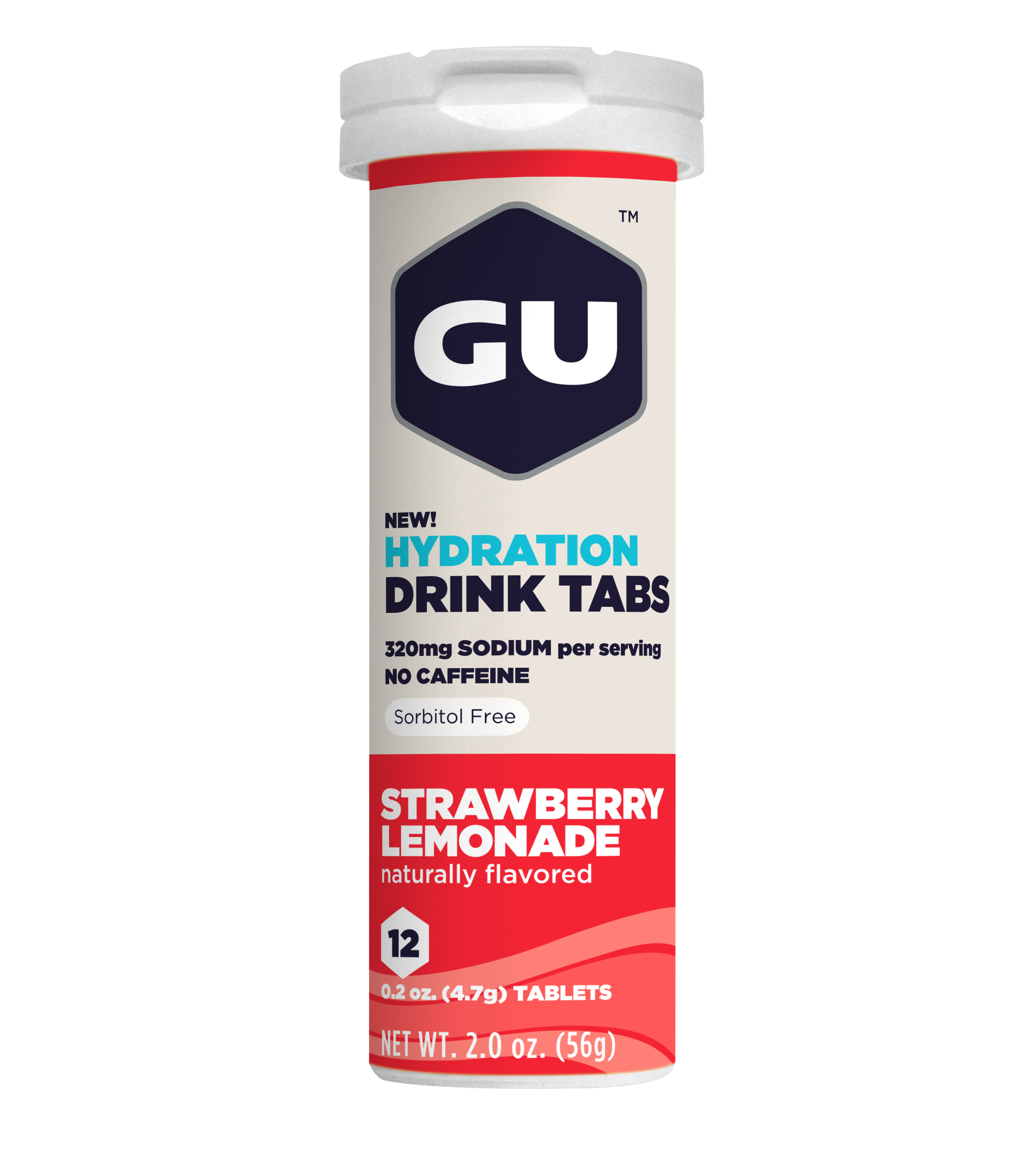 GU Hydration Pij tabletek - Strawberry Lemonade