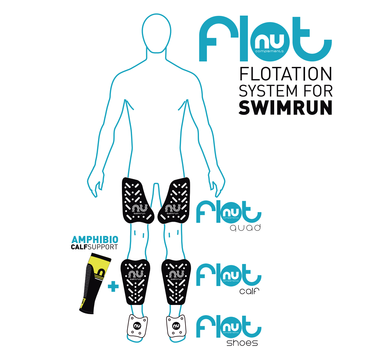 NU Swimrun Buoyancy for shoes - 9