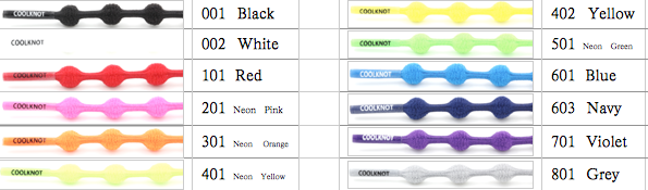 Coolknot Tie Constant Tension Elastic Shoelaces 60cm - 4
