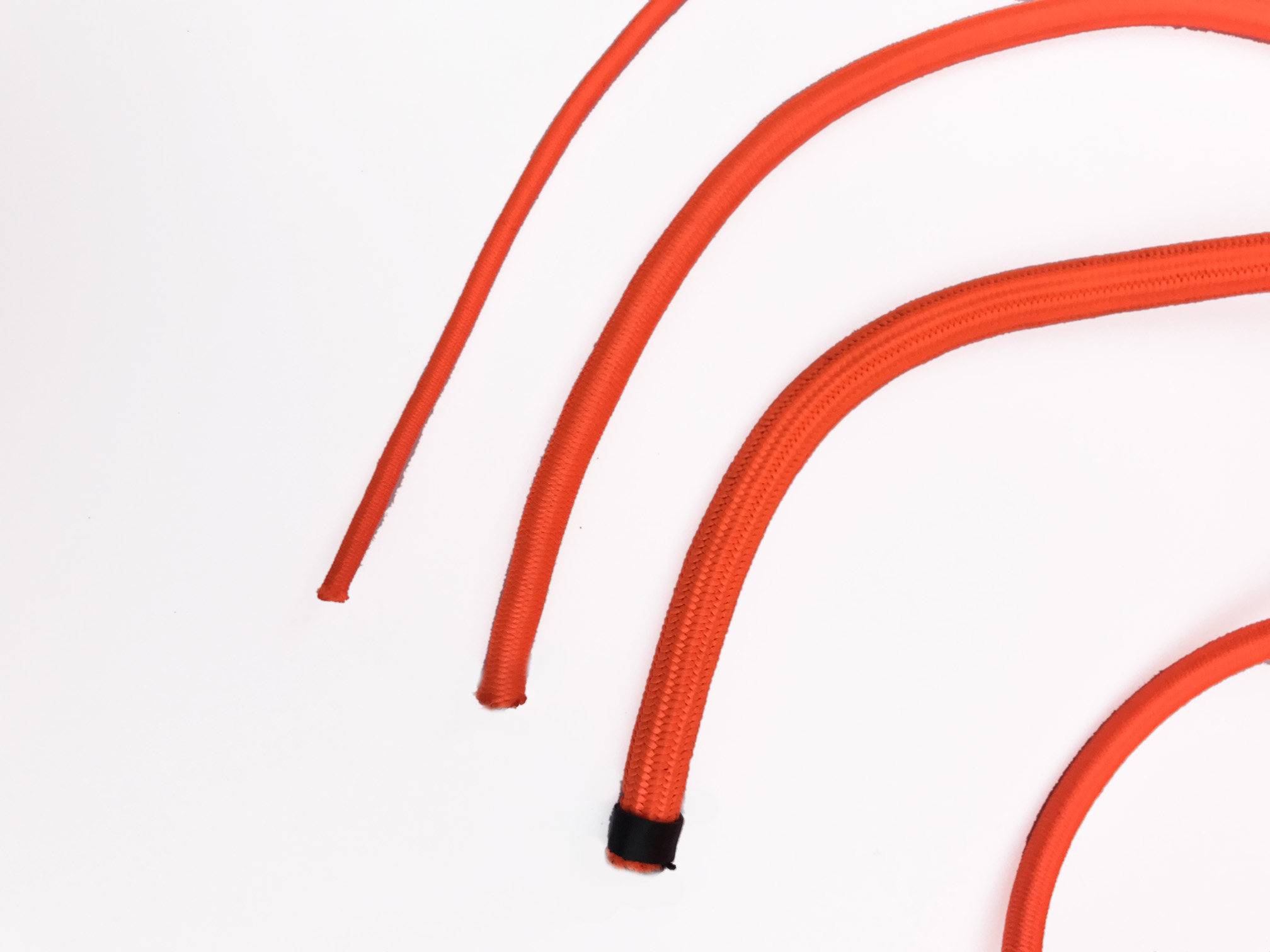 Elastic cord 2mm Orange / meter - 5