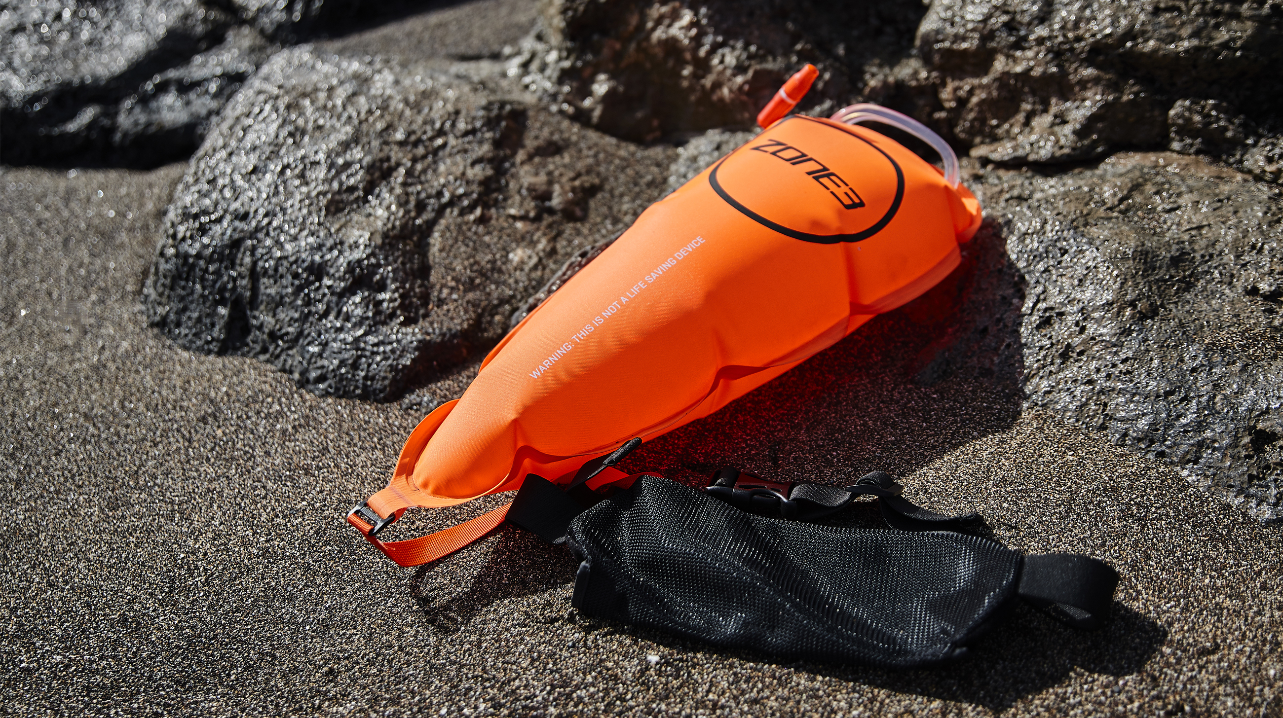Zone3 Swim Safety belt with tow float pouch - 5