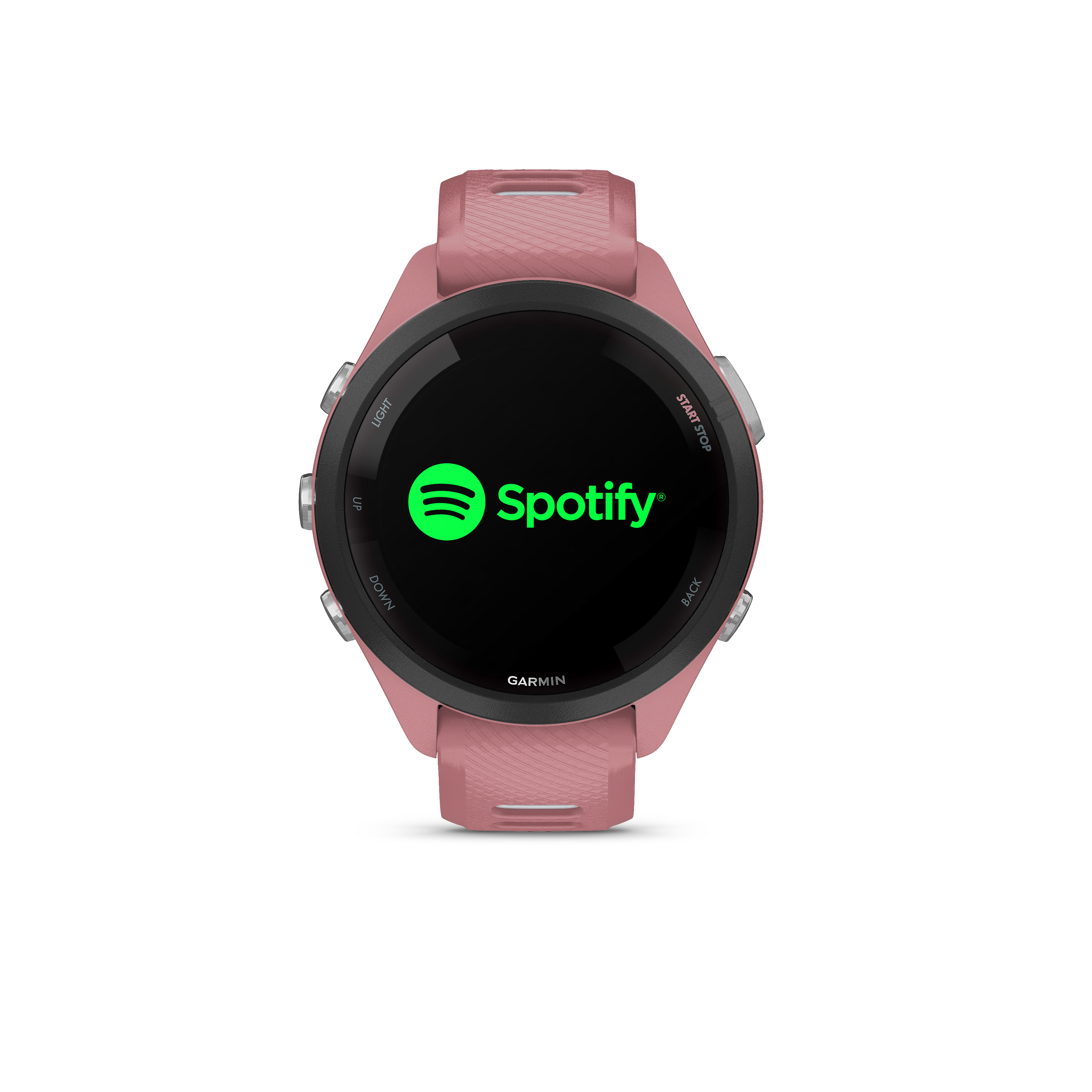 Garmin Forerunner® 265S - Lys rosa etui og lys rosa/pulvergrå silikonrem - 4
