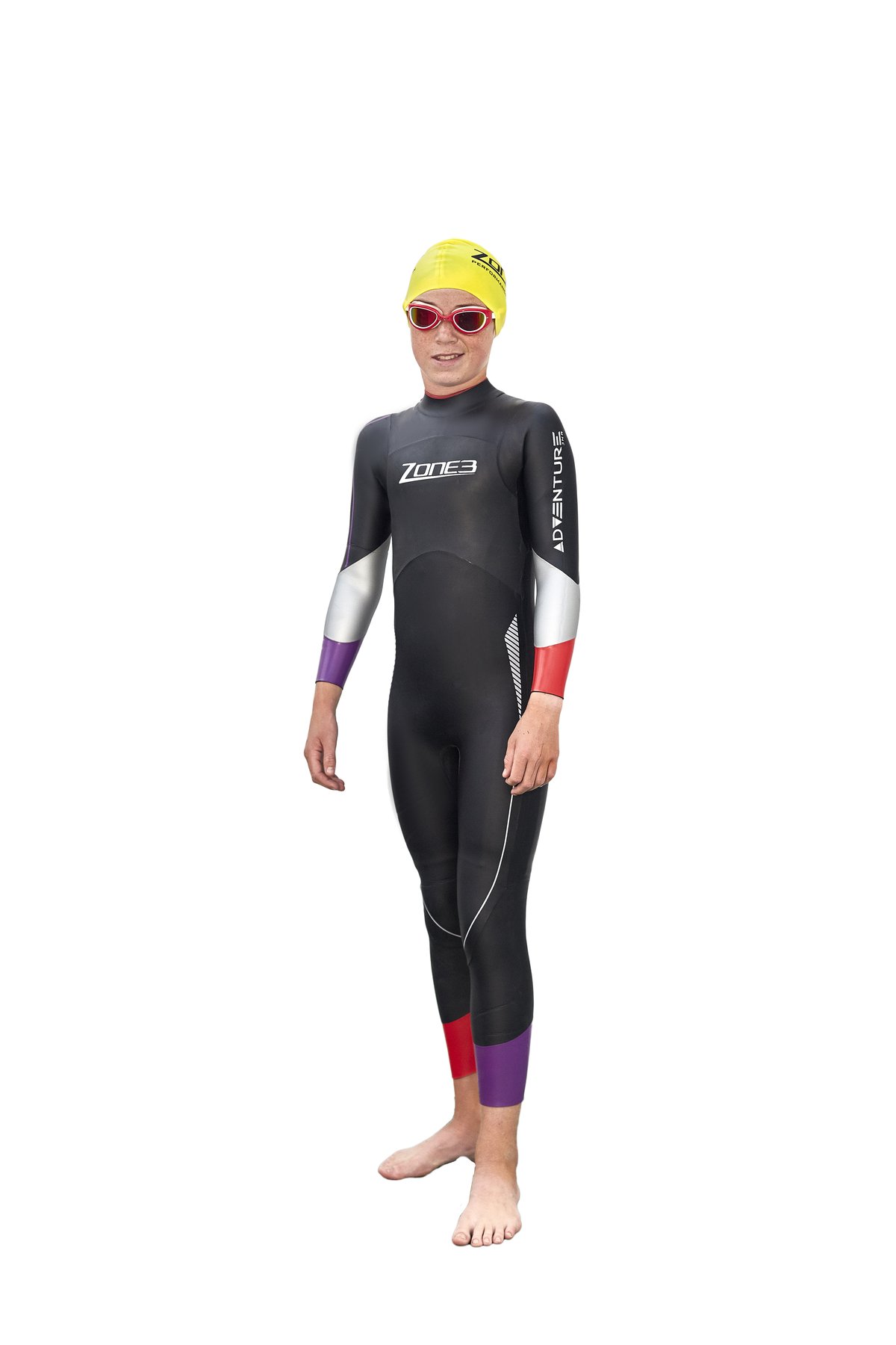 Zone3 Kids Adventure Triathlon/Open Water Swimming Wetsuit - 2
