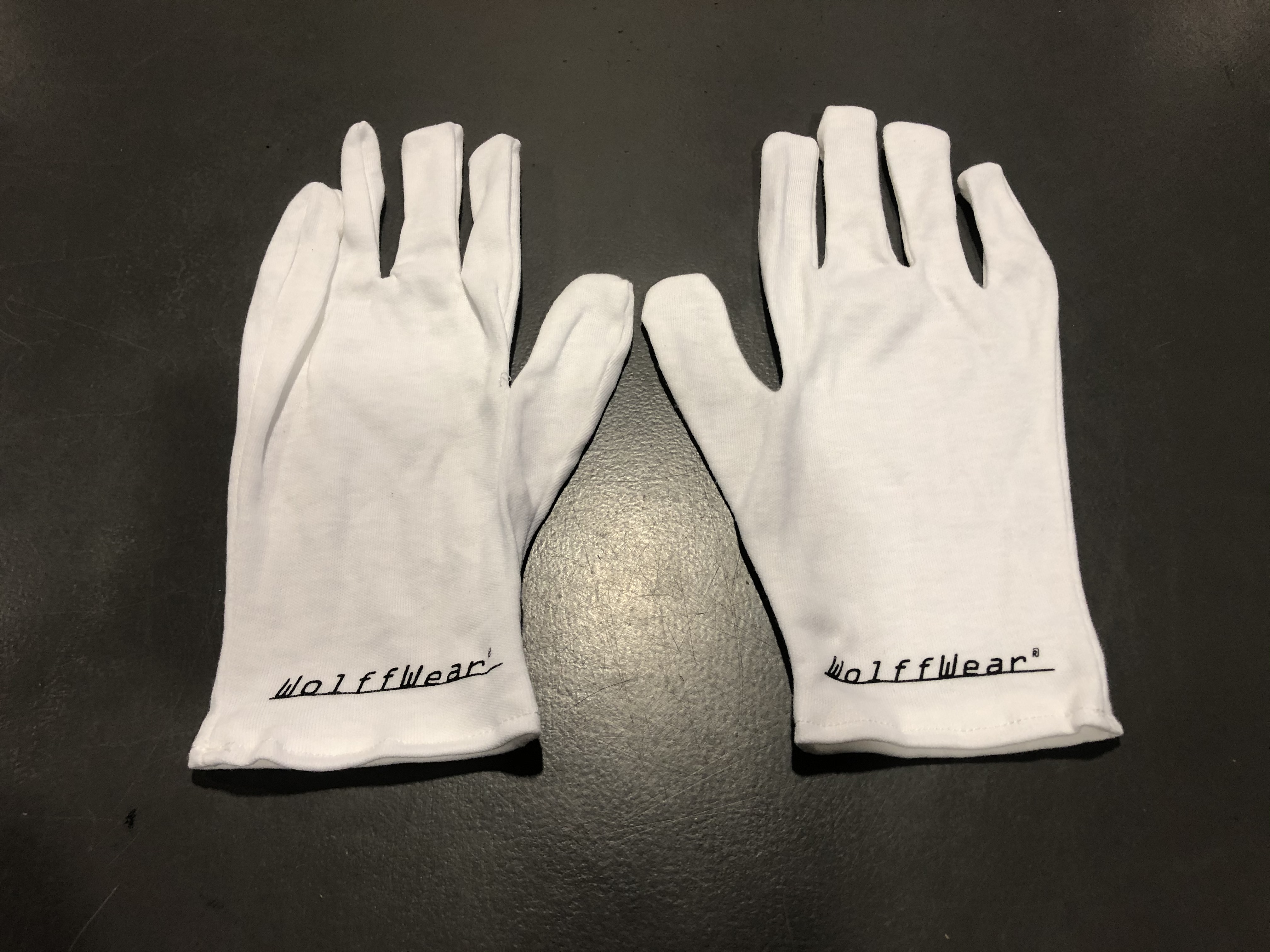 White Cotton Gloves - 2