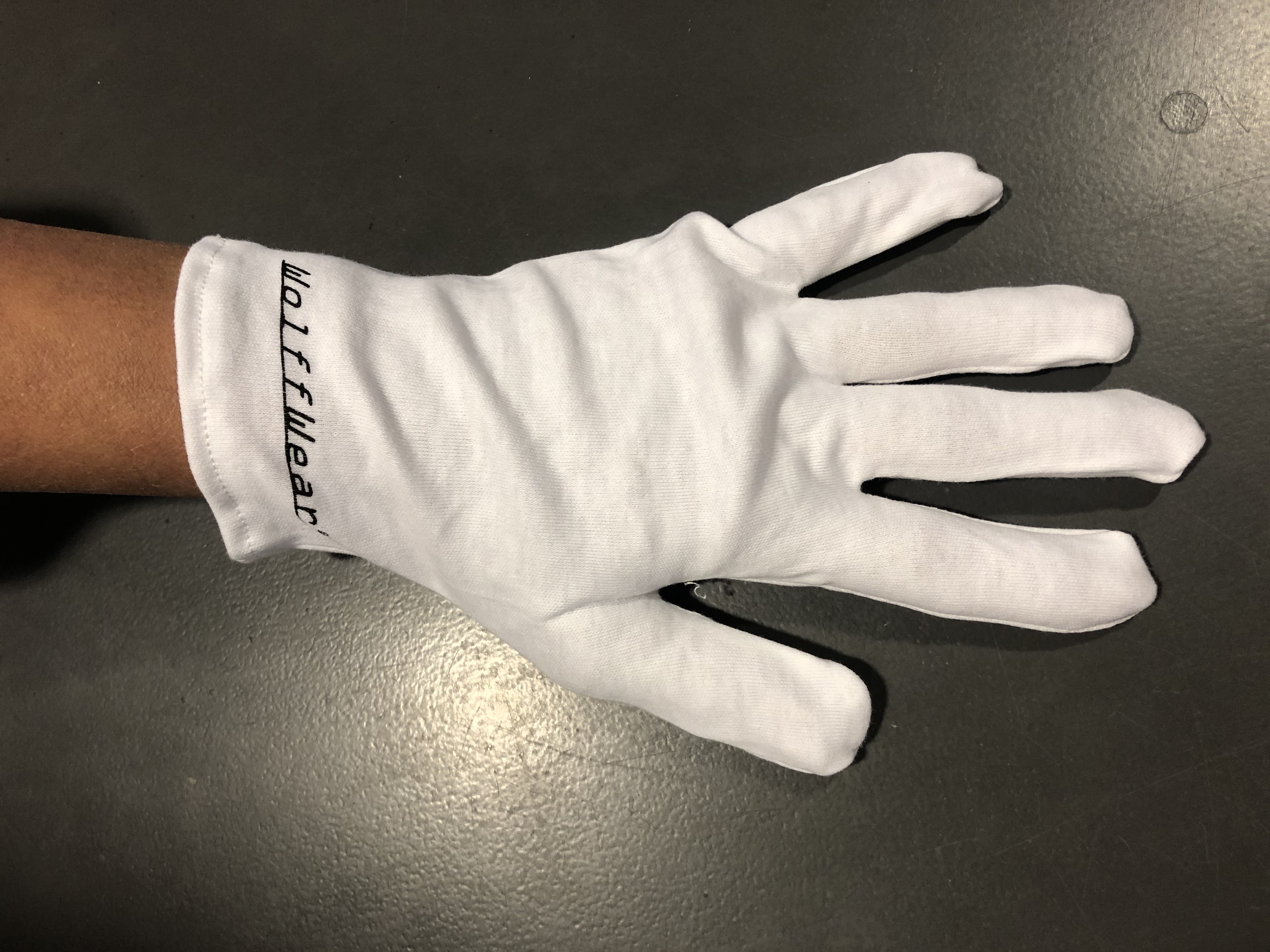 White Cotton Gloves - 3