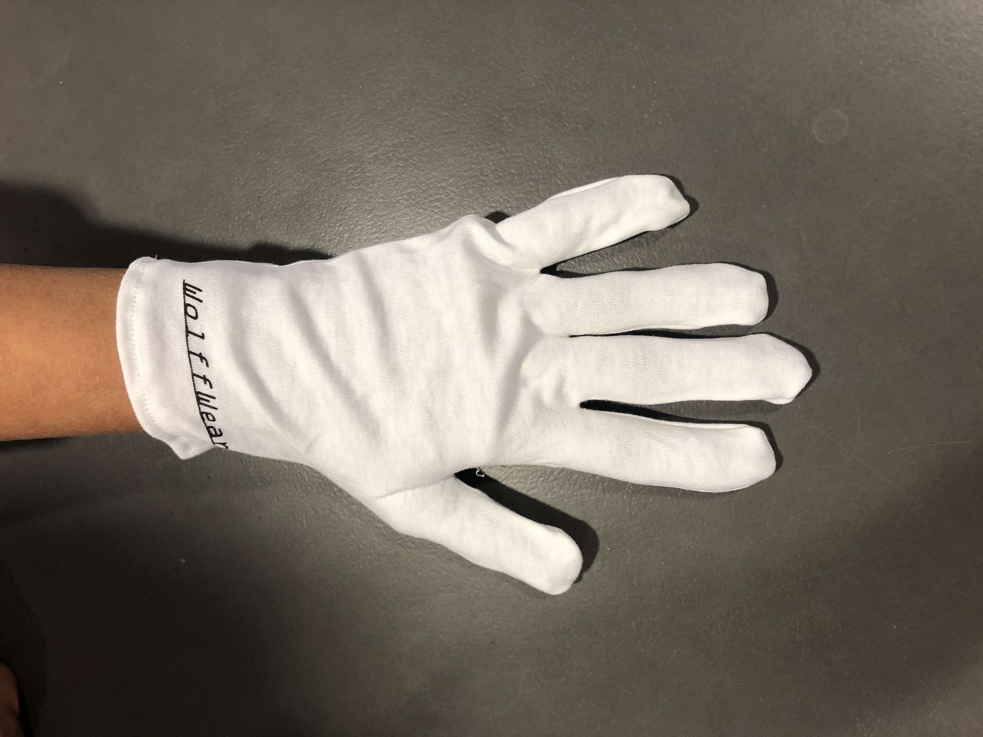 White Cotton Gloves - 4