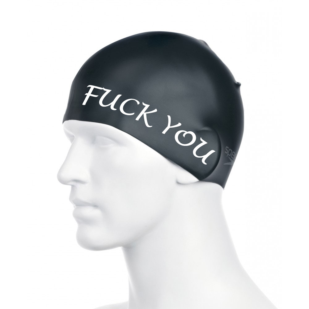 Silicone Swim Cap with quote - Limited edition - 4