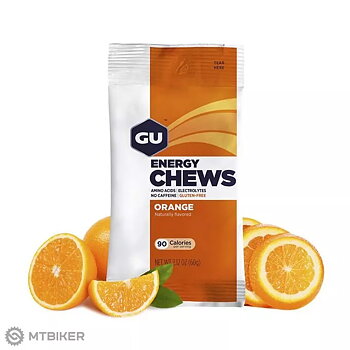 GU Energy chews - Orange,  16 piece
