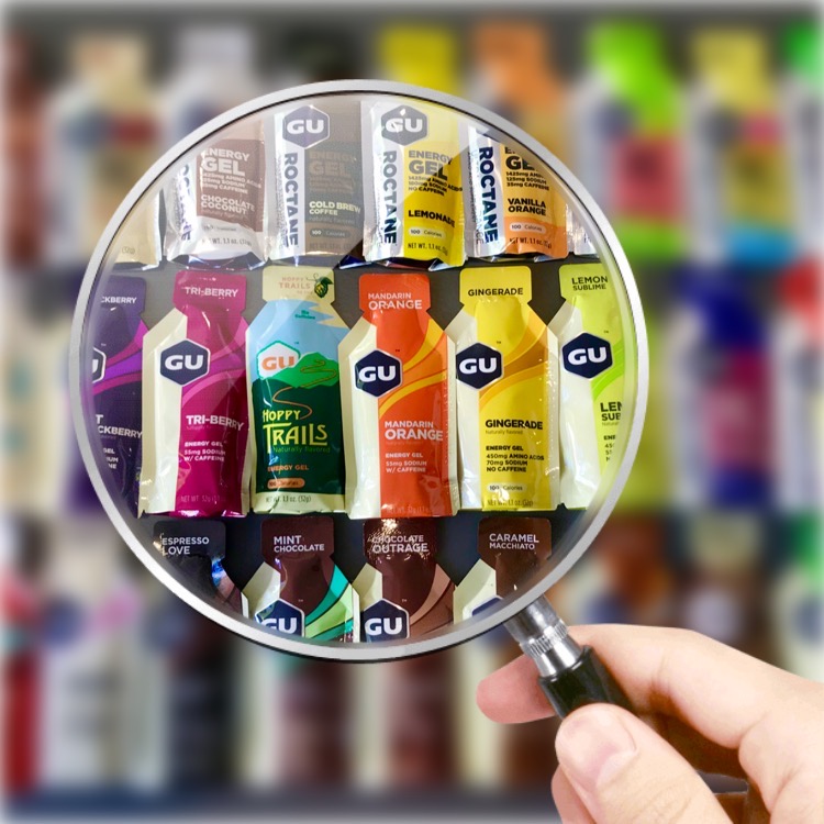 GU Energy Gel - The luxury box - 24 selected flavors - 16
