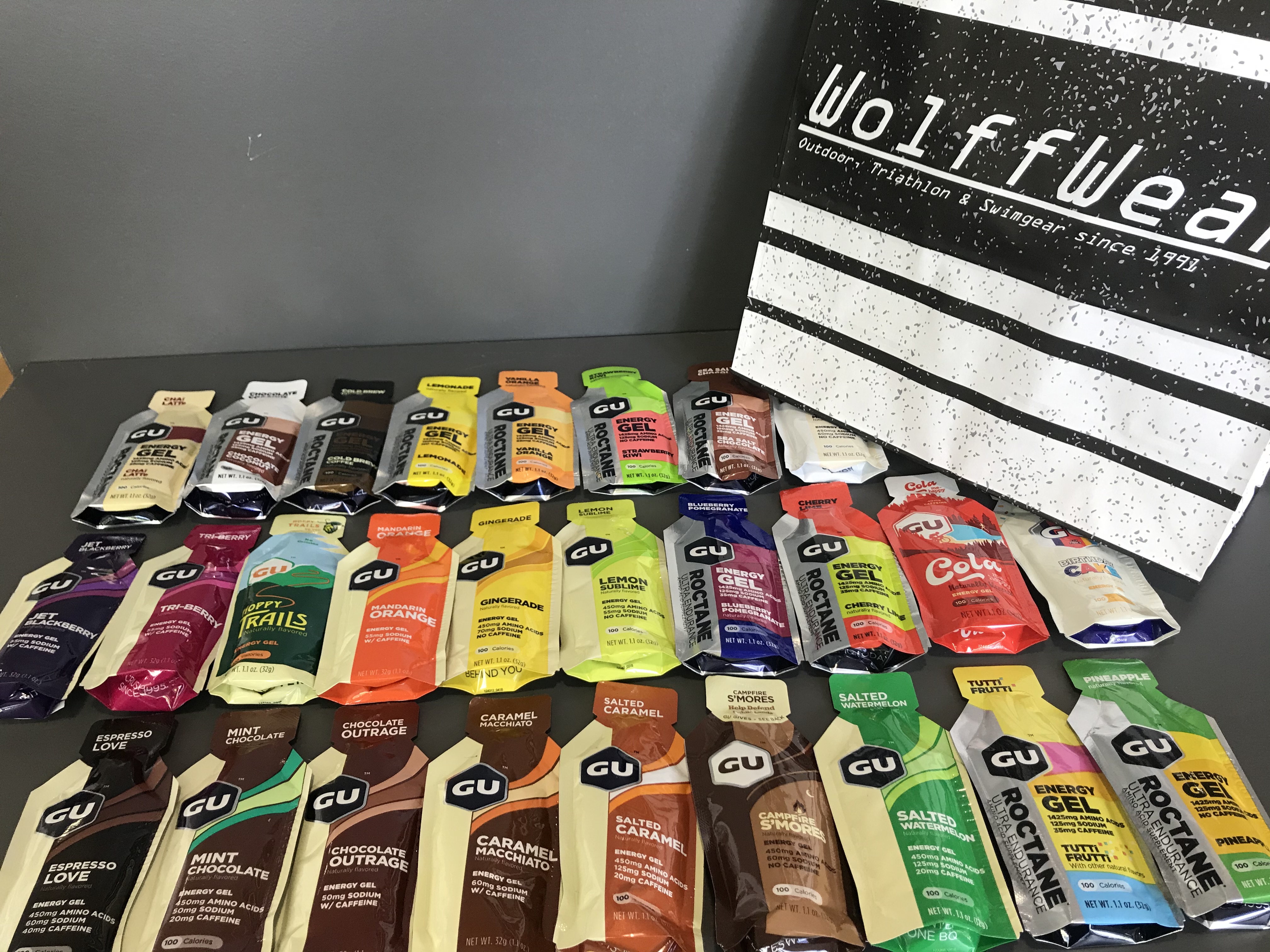GU Energy Gel - The luxury box - 24 selected flavors - 5