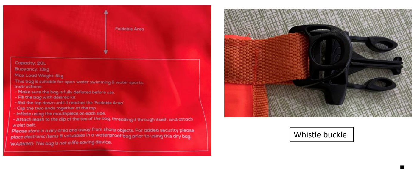 Wolffwear Swim Safety Buoy 20L - 4