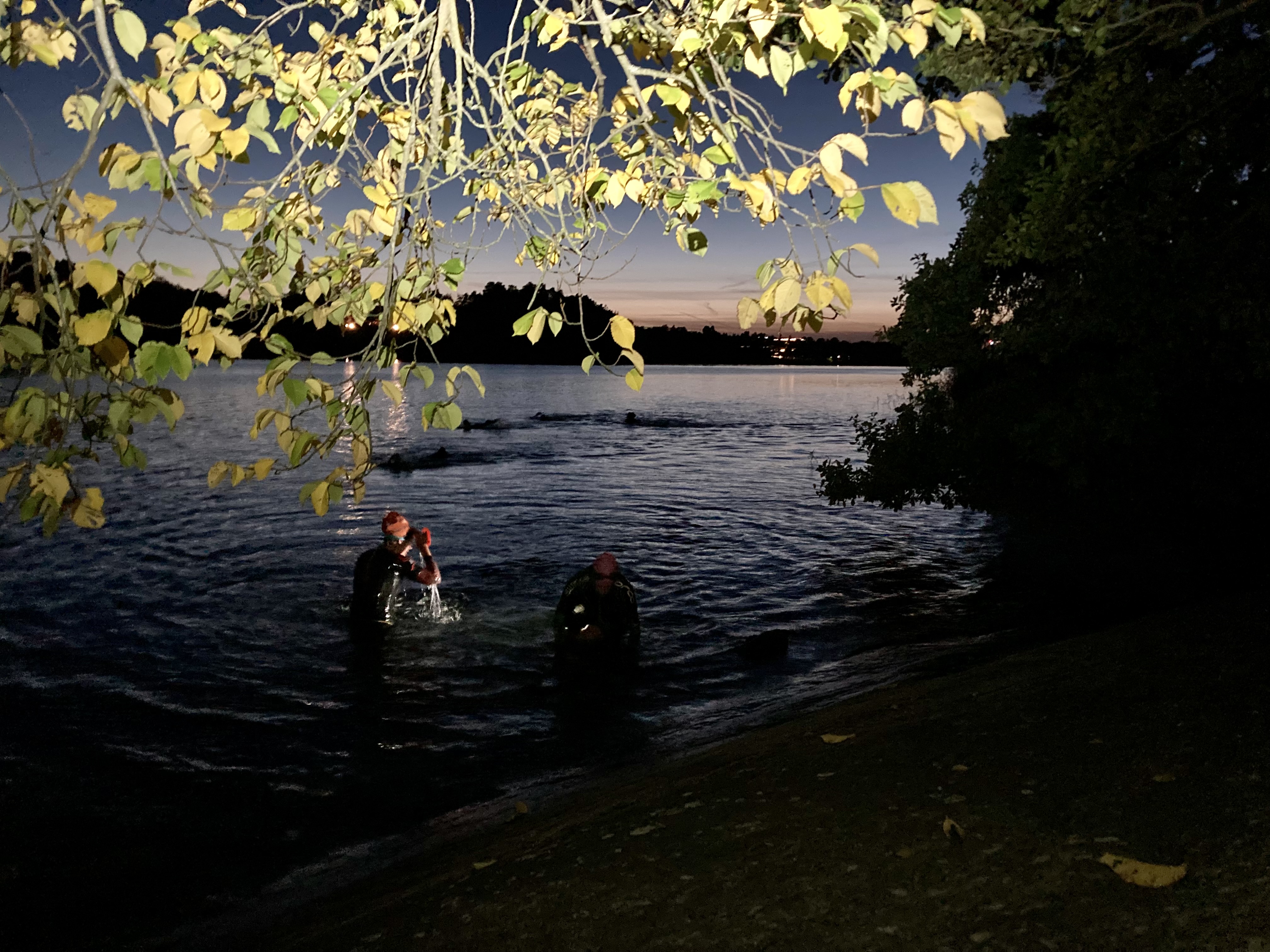 Night swimrun - Brunnsviken - 9