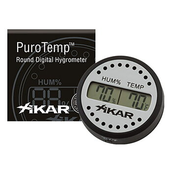 Xikar digital hygrometer - rund