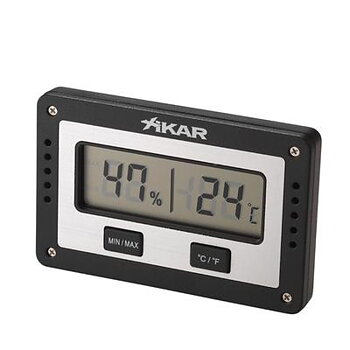 Xikar digital hygrometer - rektangulär