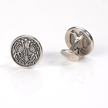 Villa Casdagli Collection manschettknappar - silver