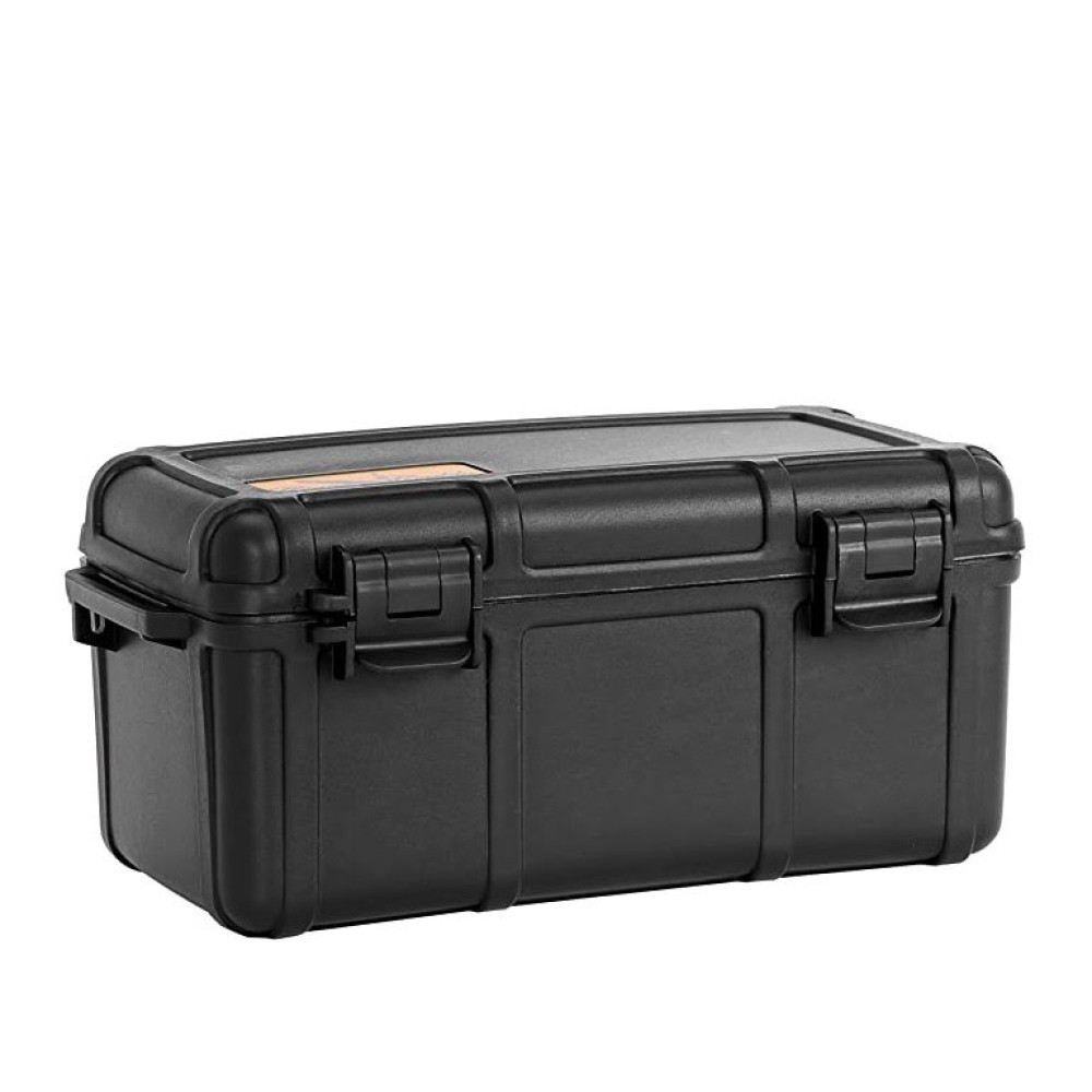 Cigar Caddy resehumidor 15 cigarrer - svart