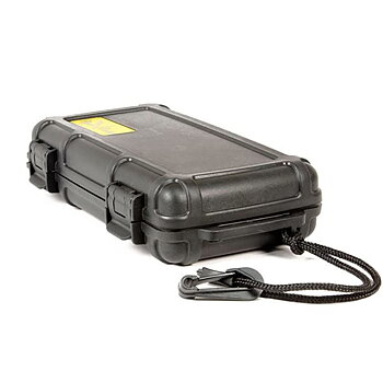 Cigar Caddy resehumidor 5 cigarrer - svart
