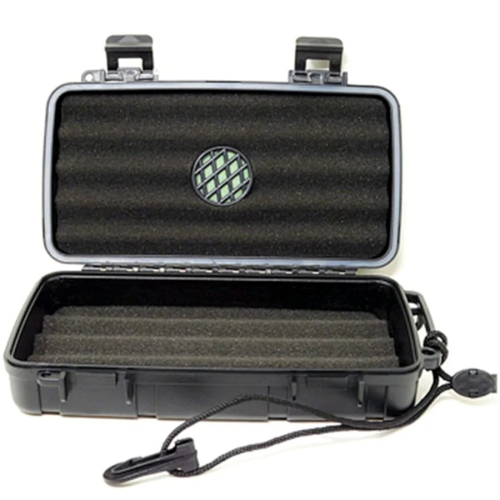 Sikarlan resehumidor för 4-6 cigarrer - svart - 2