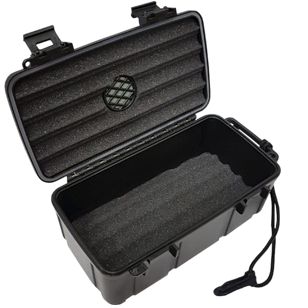Sikarlan resehumidor 8-12 cigarrer - svart - 2