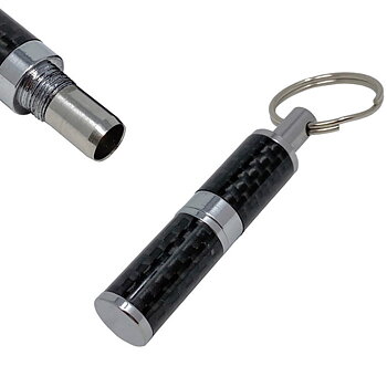 Punch Cutter svart med kolfibermönster