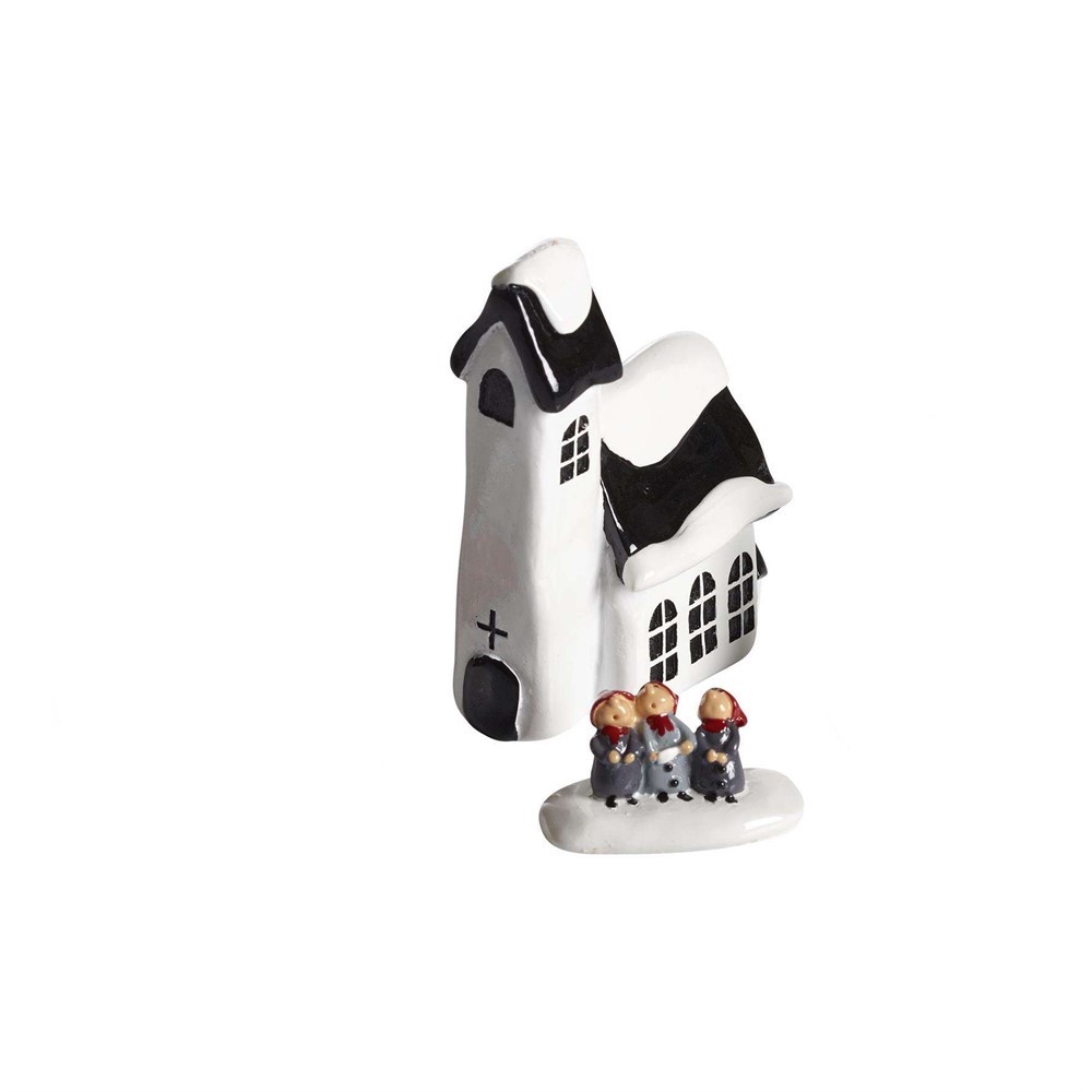 Mini Vinterby – KYRKA 8cm - 3