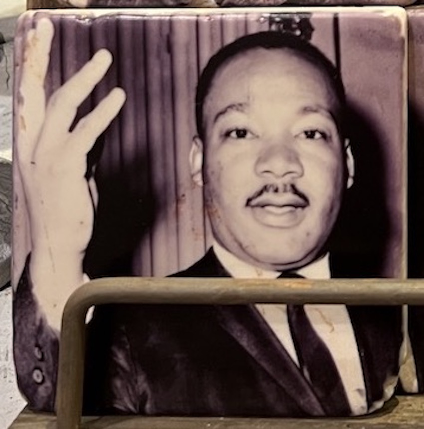 Glasunderlägg – Martin Luther King - 2