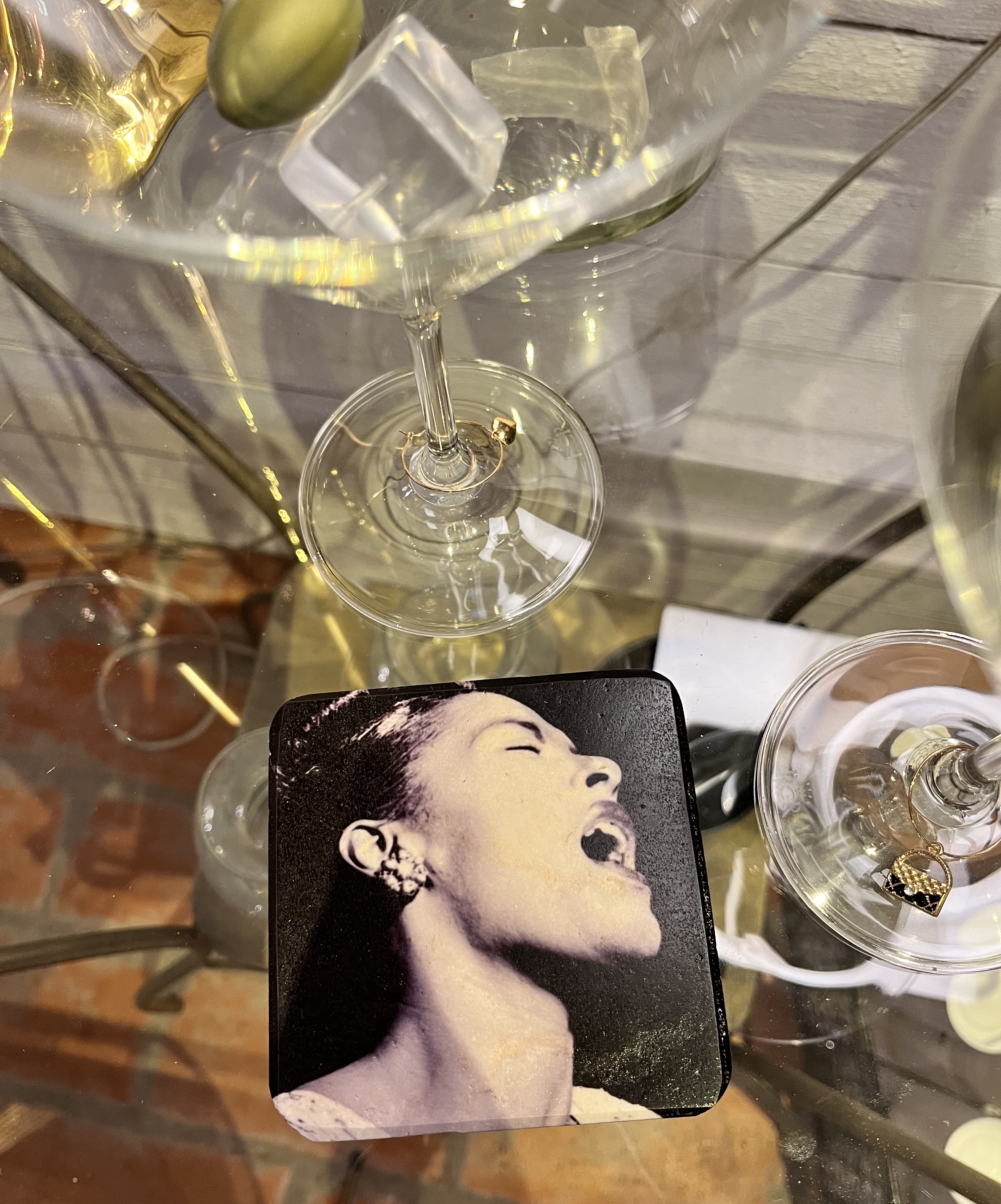 Glasunderlägg – Billie Holiday - 2