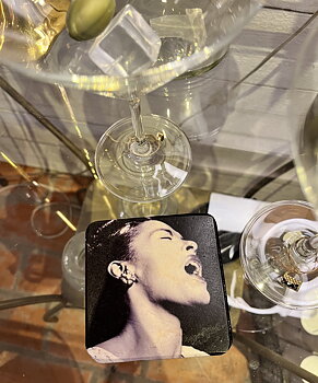 Glasunderlägg – Billie Holiday