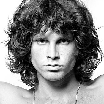 Glasunderlägg – Jim Morrison