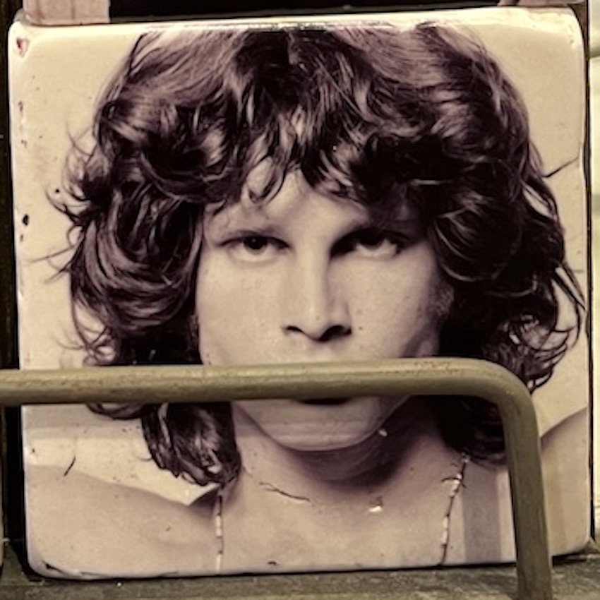 Glasunderlägg – Jim Morrison - 2