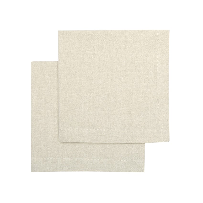 Tygservetter ELIN Recycled OEKO-TEX® – Linne 45x45cm 2-pack - 4