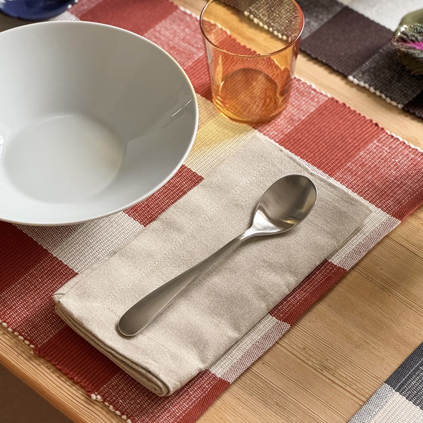 Tygservetter ELIN Recycled OEKO-TEX® – Linne 45x45cm 2-pack - 3