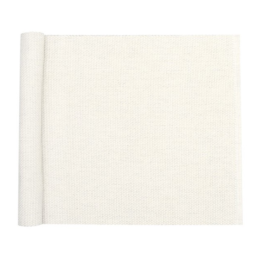 Löpare KALLE Recycled OEKO-TEX® – Natur & Vit 33x120cm