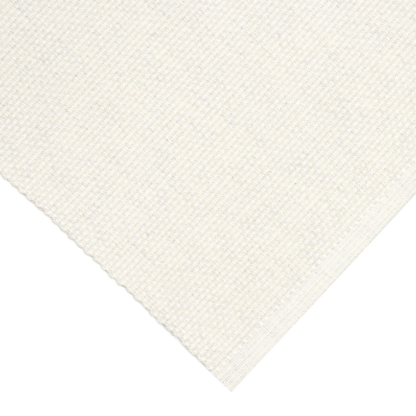 Löpare KALLE Recycled OEKO-TEX® – Natur & Vit 33x120cm - 2