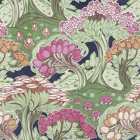 Servetter Lunch V&A Swirling Trees