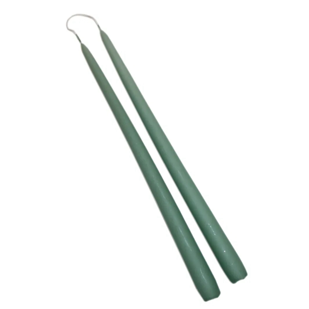 Antikljus / Parljus DIMGRÖN H:32cm Pris/par