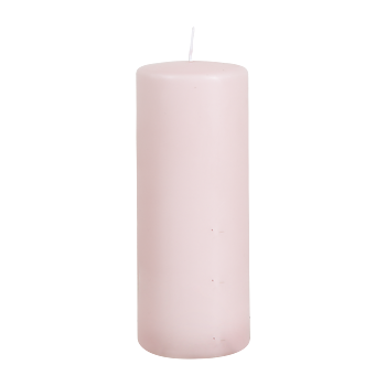 Blockljus Skyline Dusty Rose / Pink Ø7,8x20cm ~90H
