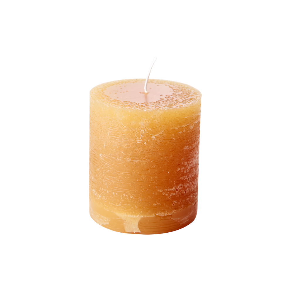 Blockljus COTÉ NORD Ocra Ø7XH7,5CM 25H