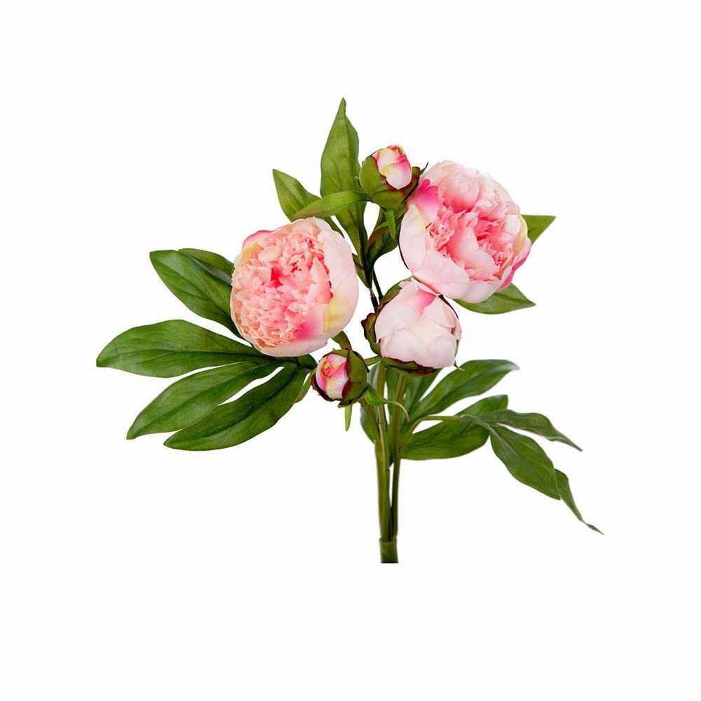 Pion vit konstgjord 40cm