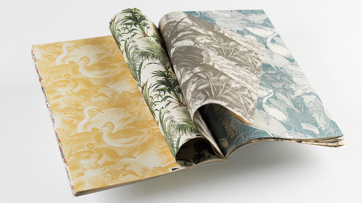Bok med presentpapper – NATURAL HISTORY - 2